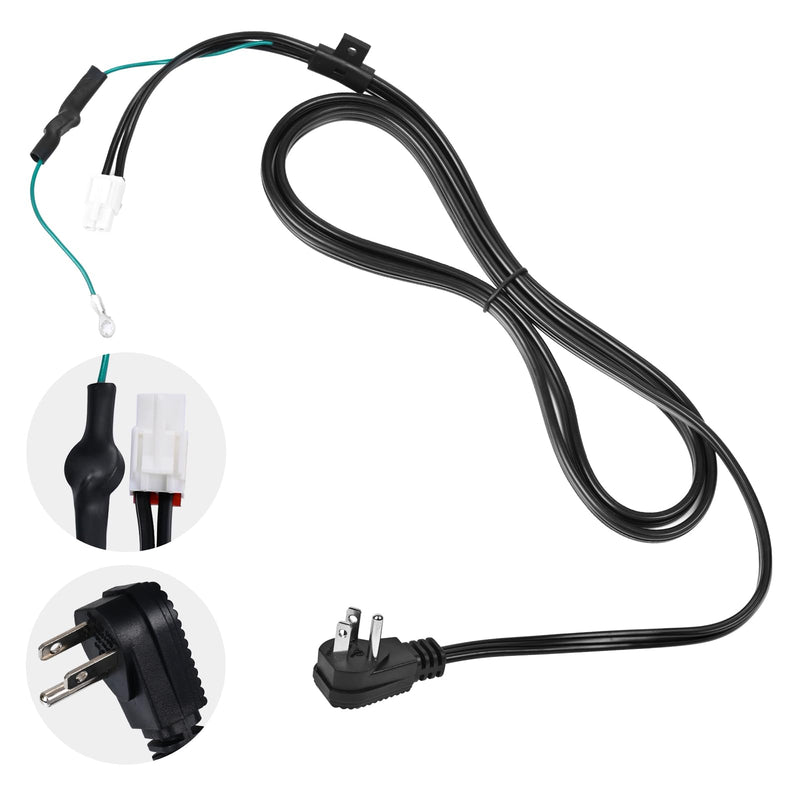 2025 Upgraded 3903-001003 3903-000519 Refrigerator Power Cord for Samsung,Compatible with RH29H8000SR/AA-00, RF261BEAEWW/AA-01 etc,Replace Fridge Power Cord 3903-000786 3903-000796 etc