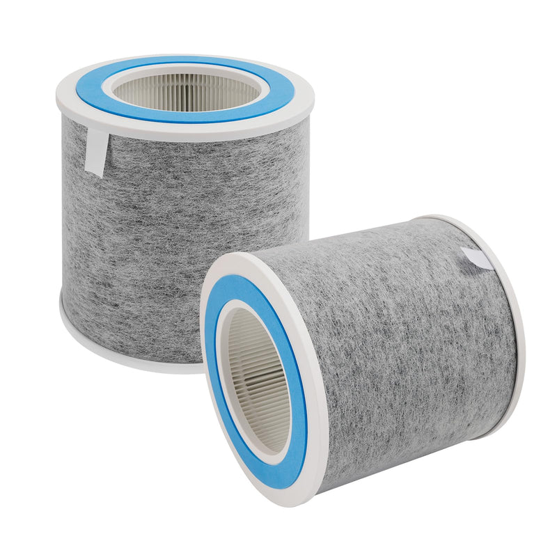 HP102 Replacement Filter Compatible with Shark Air Purifier HP100, HP102 HP102 Filters (2-Pack)