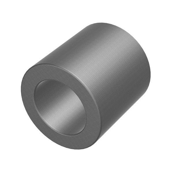 Steel Spacer 1/2" OD x 5/16" ID, Round Spacer Unthreaded Standoff Bushing Plain Finish, Fits Screws, Bolts 5/16" or M8, Metal Spacers Online (1/2" Length, 10 Pack) 1/2" Length
