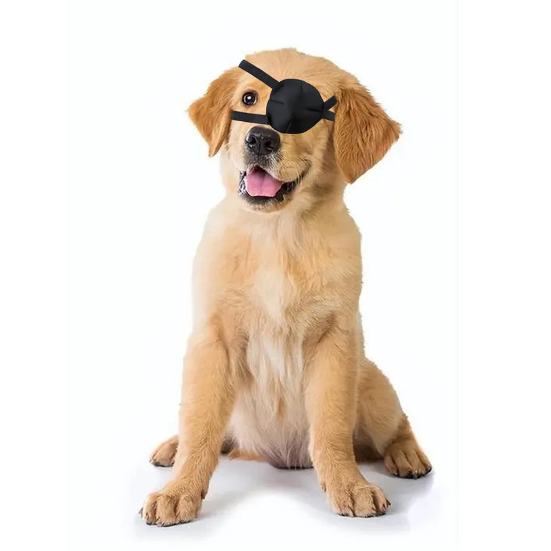 2 Pack Waterproof Dog Eye Patch Dogs Single Eyepatch Dogs Eye Covering Wounds Protector for Dog Pup Eyes Guard - PawsPlanet Australia