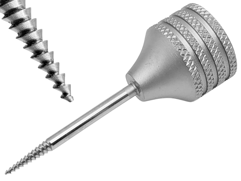 ARTMAN INSTRUMENTS Root Extraction Screw for Back Teeth – Dental Extraction Tool for Molar and Premolar Root Removal, Stainless Steel Surgical Instrument