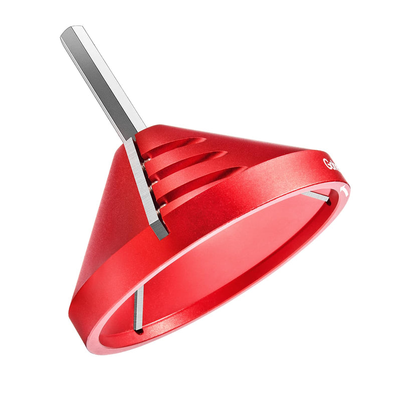 2 in 1 Inner-Outer PVC Deburring Tool, PVC Chamfer Tool, Pipe Deburring Reamer Plumbing Tool for OD 0.75" to 3.5", ID 0.92" to 3.89" PVC, CPVC, ABS, PP, PE Pipe Medium