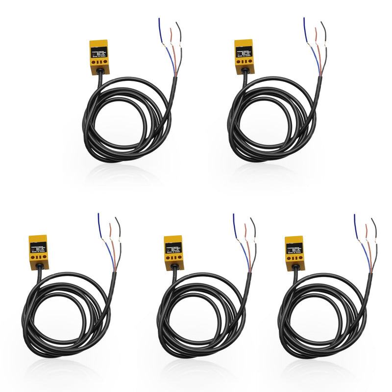 5Pcs TL-Q5MC2 NC NPN Inductive Proximity Sensor Switch Detector 5mm 3 Wire DC 10~30V Normal Close