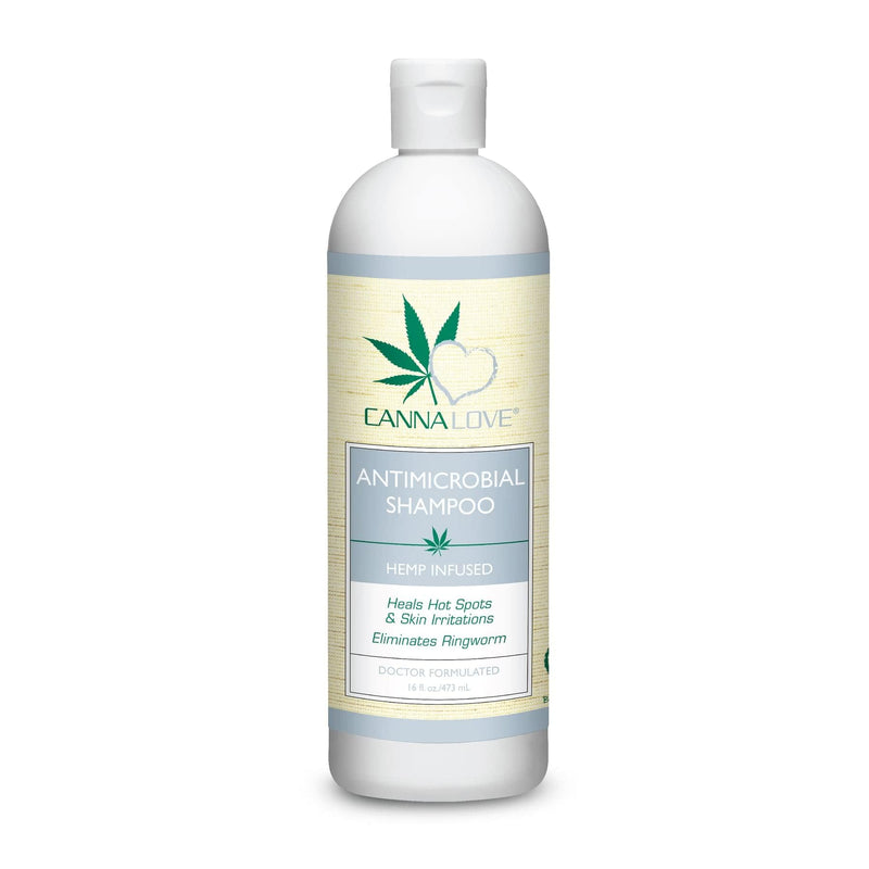 CannaLove Antimicrobial Shampoo - PawsPlanet Australia
