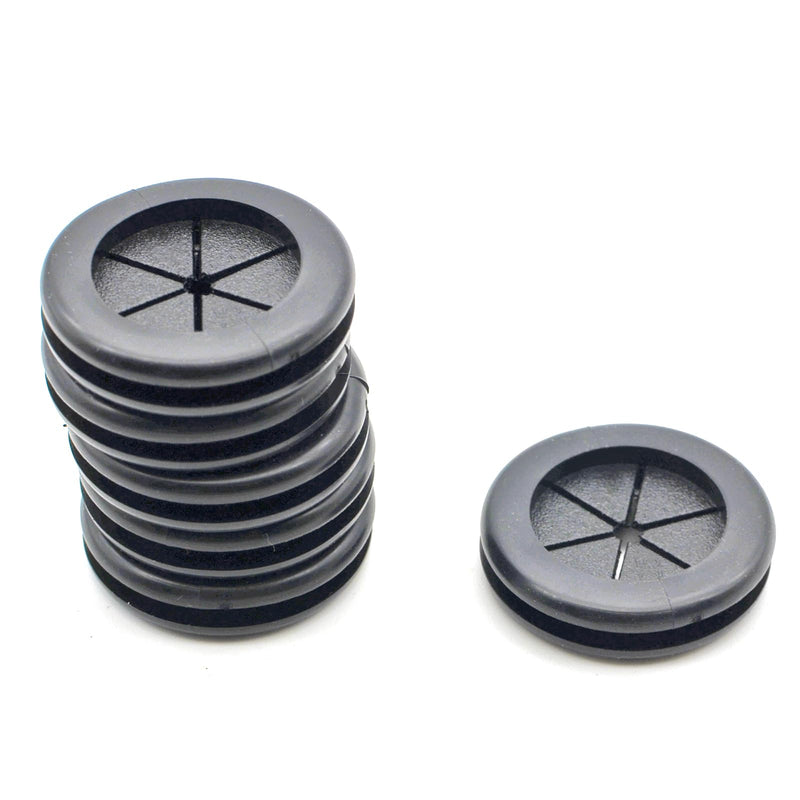 Rubber Grommets for Wiring Firewall Hole Plugs Wire Protection Grommet Electrical Appliance Tubing Plumbing for 1" Drill Hole 1" Drill Hole (13/16" ID)