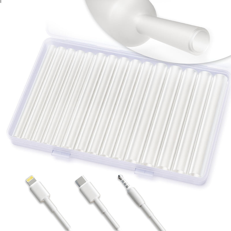 Heat Shrink Tubing, 3:1 Ratio,1/4" 5/16" 3/8", Adhesive Lined, Heat Shrink Tubing Dedicated to Repair and Protection of Phone Cables, Earphone Cables,Transparent 1/4",5/16",3/8" 4 | Transparent