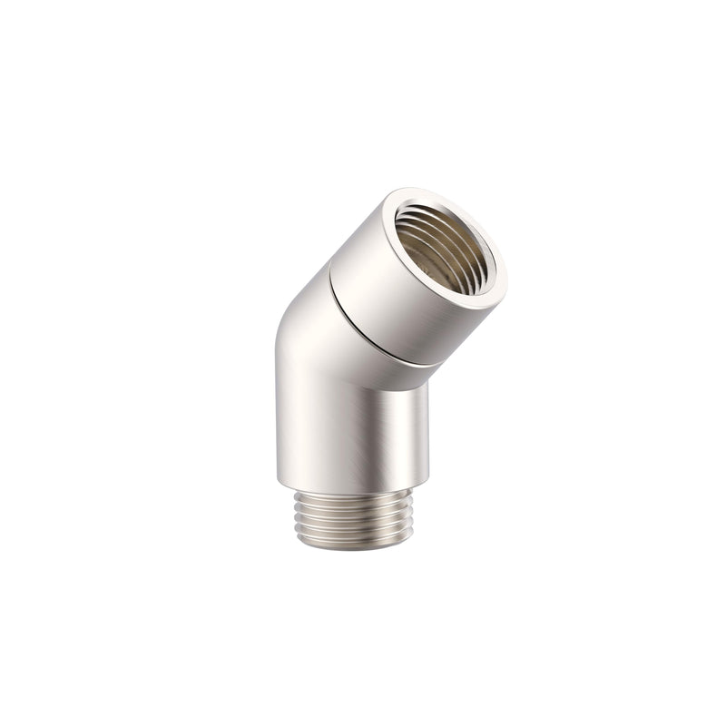 Gerber Floor Mount Tub Filler Handshower Elbow Adapter, D300140BN Brushed Nickel