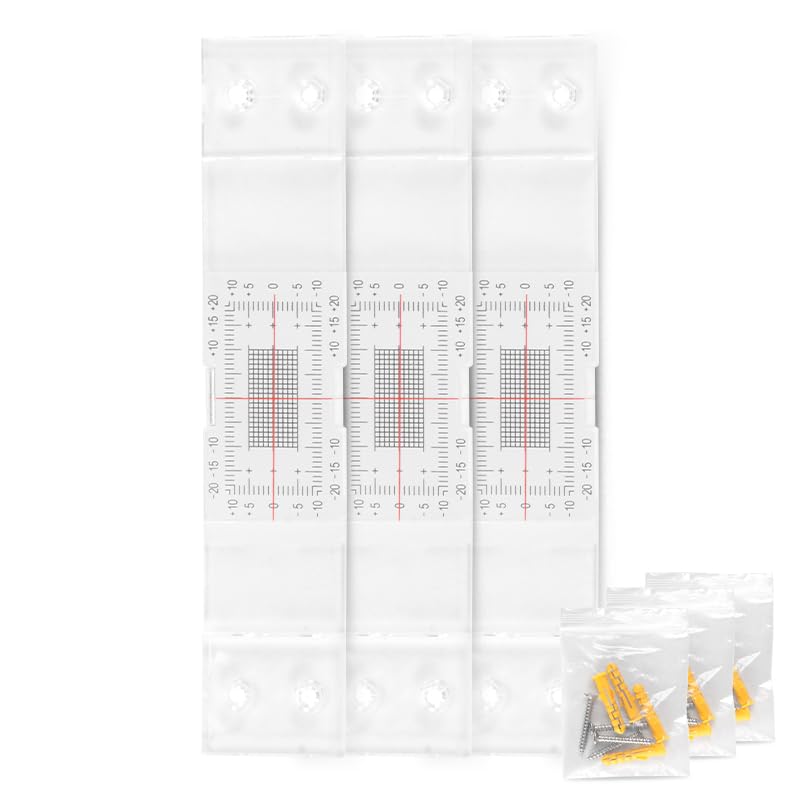 Concrete Crack Monitor, Crack Monitoring Record Standard Tell-Tale Crack Monitor for the Standard and Corner Tell-Tale (3PC) 3PC