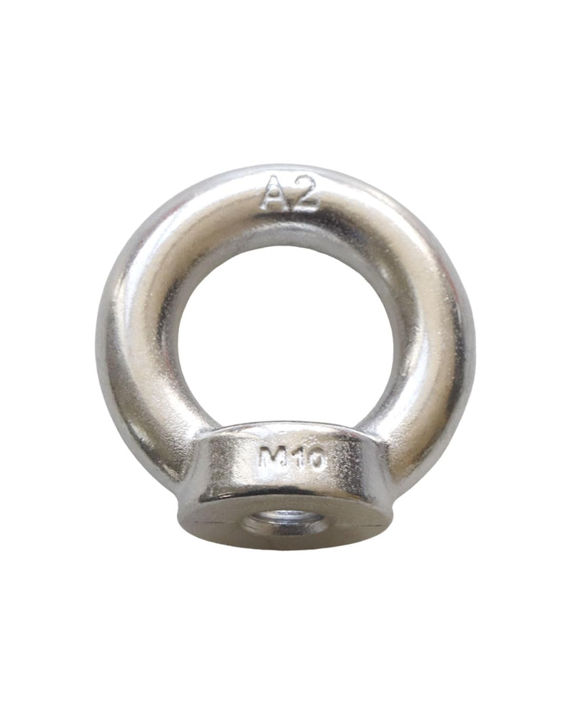 M10 Eye Nuts - IMScrews 304 Stainless Steel Eye Nuts - Resilient Hardware for Home Repairs and Professional Projects Pack of 4 M10 - NewNest Australia