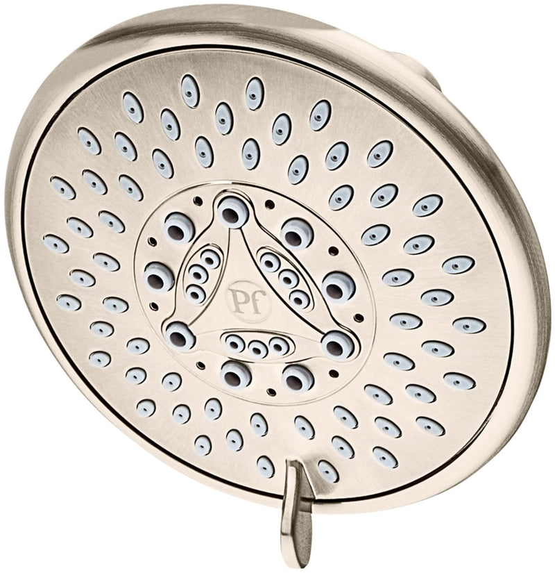 Pfister 973-310 Modern 1.75 GPM Multi Function Shower Head - Brushed Nickel