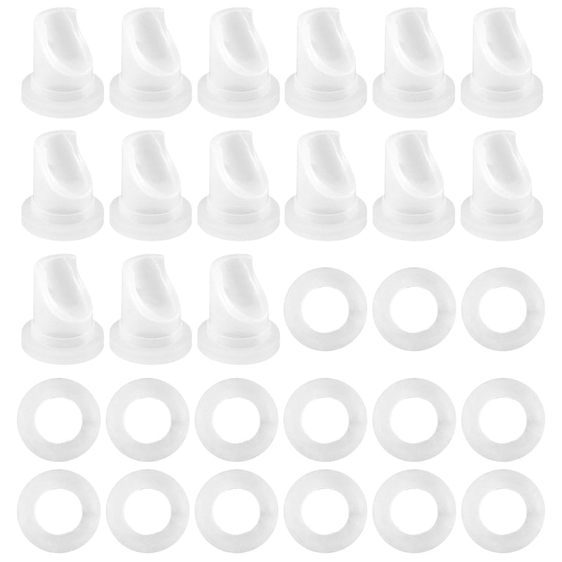 30 pcs Beer Keg Coupler Check Valve Beer Washer Gaskets Set, Gas Check Valve Beer Sealing Gasket Beer Keg Coupler Replacement Accessories Kit for Sankey D/S/A/G Couplers
