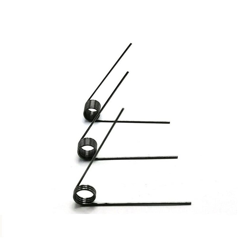 V-Spring, 0.6 Wire Diameter Torsion Small Torsion Spring, Hairpin Spring, 180/120/90/60 Degree Torsion Spring, 10pcs(3 laps 180 degrees) 3 laps 180 degrees 5.0MM_0.6MM - NewNest Australia