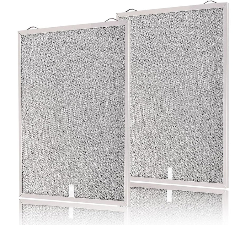 S99010430-002 Compatible with BR Range Hood Filter 13-7/8'' x 15-3/4" 4512880 Replacement Nu-tone Range Hood Filter 2 Pack HPF30 Grease Filter Upgrade 5-Layer Nutone Kitchen Exhaust Fan Filter Screen S99010430-002 Range Hood Filter