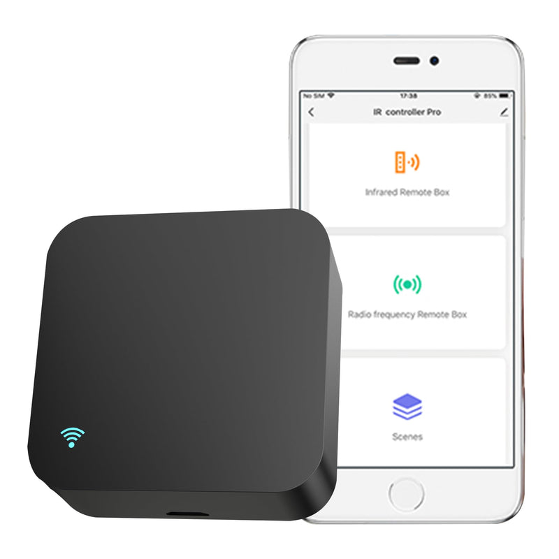 WiFi Universal IR Remote Control,Tuya Smart Hub 360° Remote Control,Alexa Compatible Universal Remotes,Google Home for Home Automation,TV