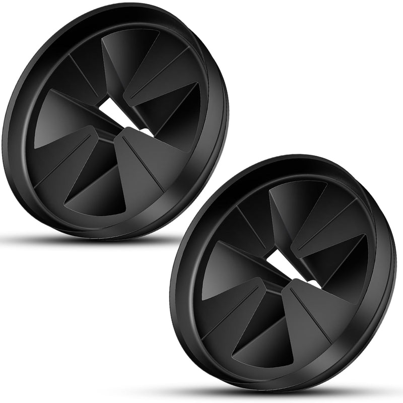 Sink Baffle 3 3/8" QCB-AM Replacement for InSinkErator Evolution Series, Garbage Disposal Splash Guards Removable Quiet Collar Drain Plugs, Garbage Disposer Accessories