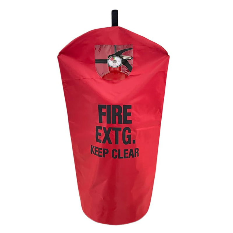 Fire Extinguisher Cover, Heavy Duty Fire Protective Sleeve from scuffs & scratches Accessories, 17"Wx22"L,1 Pcs (5-13LB) 5-13LB