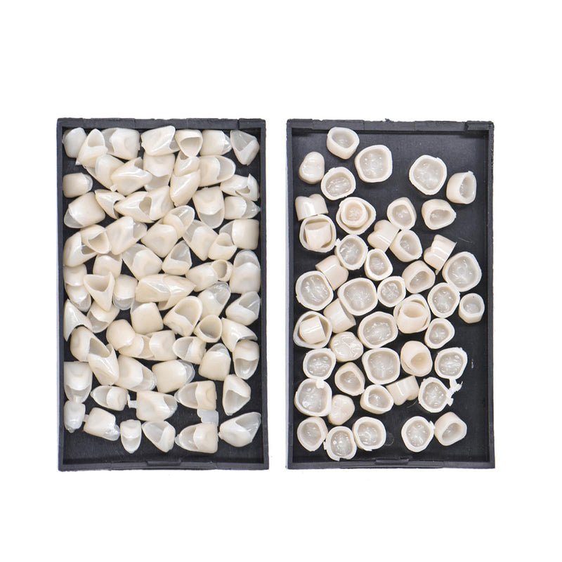 2 Box Dental Temporary Crown Veneers Tooth Cap Crown Veneers,for Front Back Tooth,Dental Supplies
