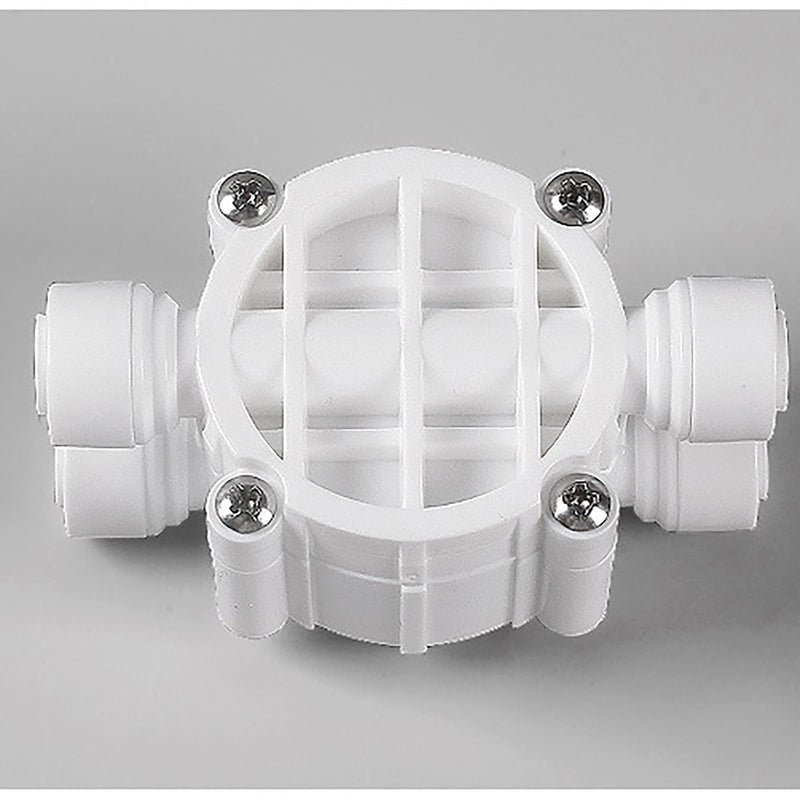 4 Way Port Auto Shut Off Valve Plastic Water Systems Automatic Shut-Off Valve Replacement With Quick Connect Fitting Ports