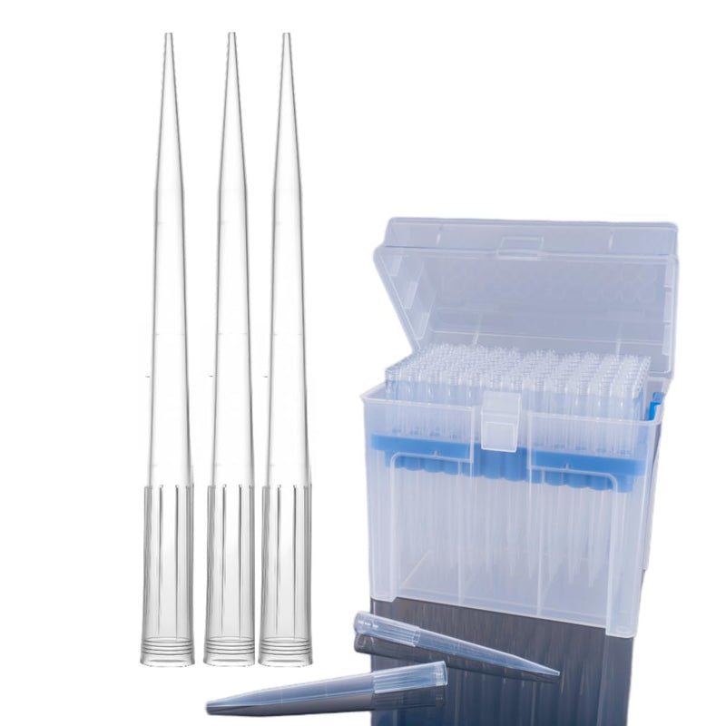 A-GEN 1250uL Racked Pipette Tips,1000uL Extra Long Pipette Tips, Clear, Universal Fit, W/Graduation, E-Beam Sterile, DNase/RNase Free,Non-Pyrogenic (10 Racks of 96 Tips, 1250uL Non-Filter) 960