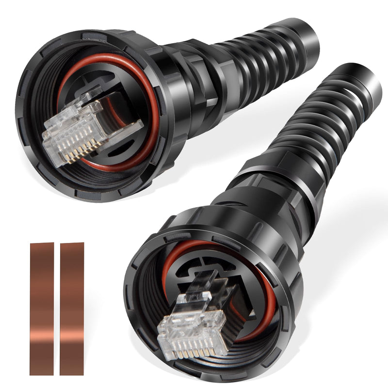 010-10603-00 Connector Waterproof Replacement for Garmin Marine Network Cable Connector RJ45, 2-Pack