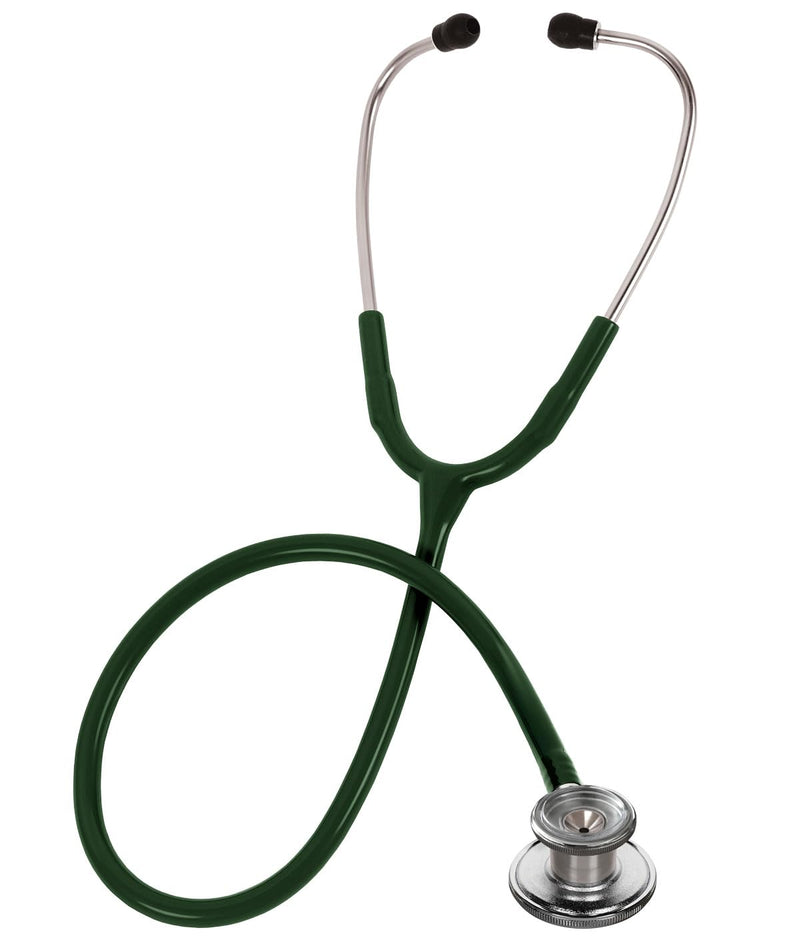 Prestige Medical Clinical SpragueLite™ Stethoscope, Dark Metallic Green