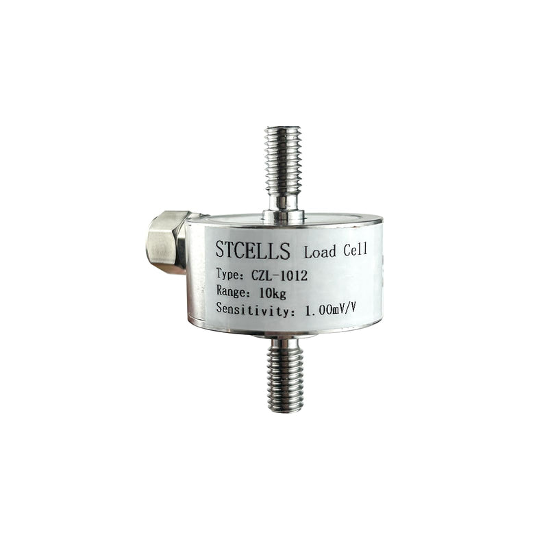 Double Bolt Force Sensor Mini Load Cell 200kg Screw for Hopper Scale Robot Compression Tension(20KG,M5) 20KG M5 1