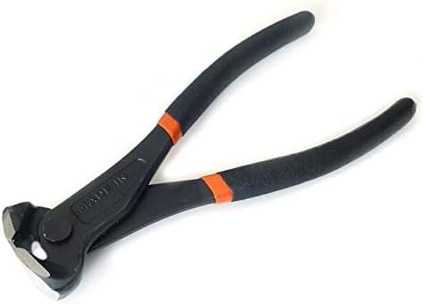 Edward Tools Pro Nail Puller Pliers 8” - Heavy Duty CRV Steel Nail/Staple Puller Tool and Cutter - Carpenter Tool for End Cutting Pliers and Nail Remover - Grip Handle - Extra Strong Grip or Cut