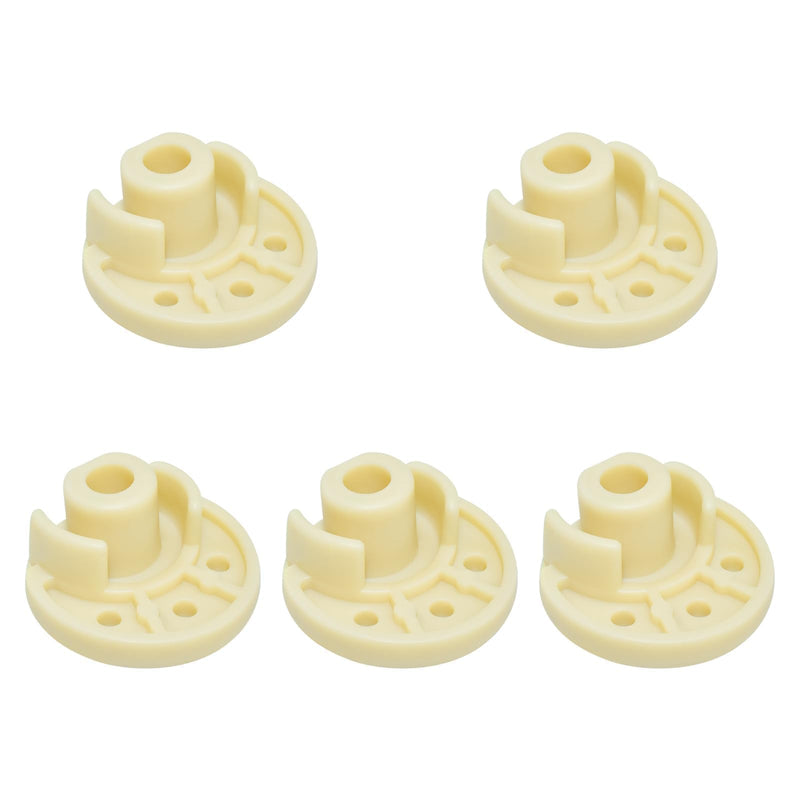 5Pcs 9709707 Mixer Rubber Foot, Blender Bottom Pads Feet Replacement Parts Compatible with KitchenAid Stand Mixer Replace for AP4326634 PS1488432 (Yellow) Yellow