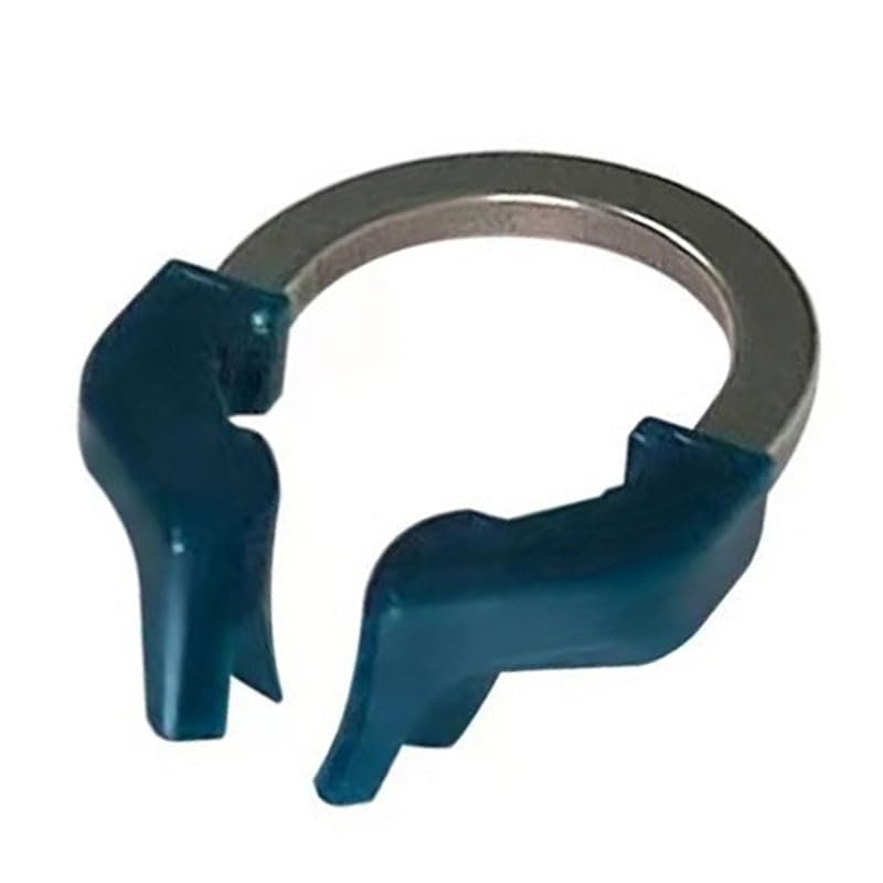 Dental Sectional Matrix Ring Clamp Spring Clip, Autoclavable Nickel Titanium Orthodontic Clamp Rings, Contoured Matrices System for Pre and Post Molars. (R6 QIANLV) R6 QIANLV