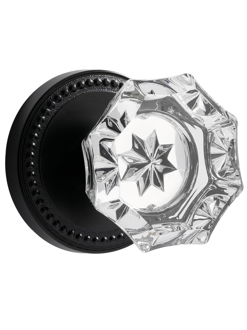 Black Dummy Door Knobs Interior Black Dummy Handle Single Sided Decorative 1 Pack