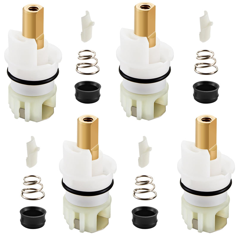 RP25513 faucet stem assembly, Replacement Kit for Delta two handle faucet repair kit, Includes RP4993 Seats and Springs, 4 Pack
