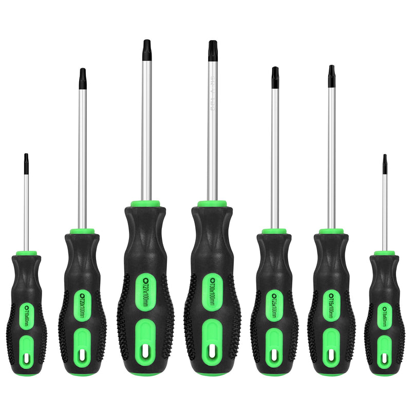 7PCS Magnetic Torx Screwdriver Set T8 to T30 Star Screwdrivers (7PCS TORX SCREWDRIVER) 7PCS TORX SCREWDRIVER