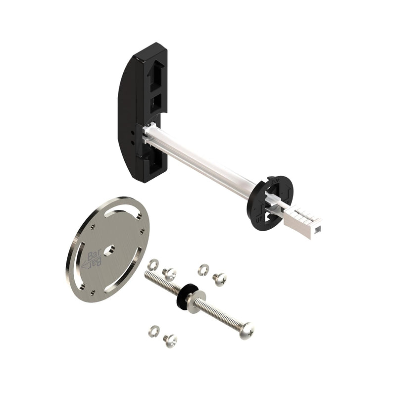 HEALTHCRAFT Easy Mount Hollow Wall Anchor for Grab Bars, No Stud Install | Installs on drywall, tile and fiberglass without a wall stud Install on Drywall, Tile & Fibreglass Easy Mount Anchor
