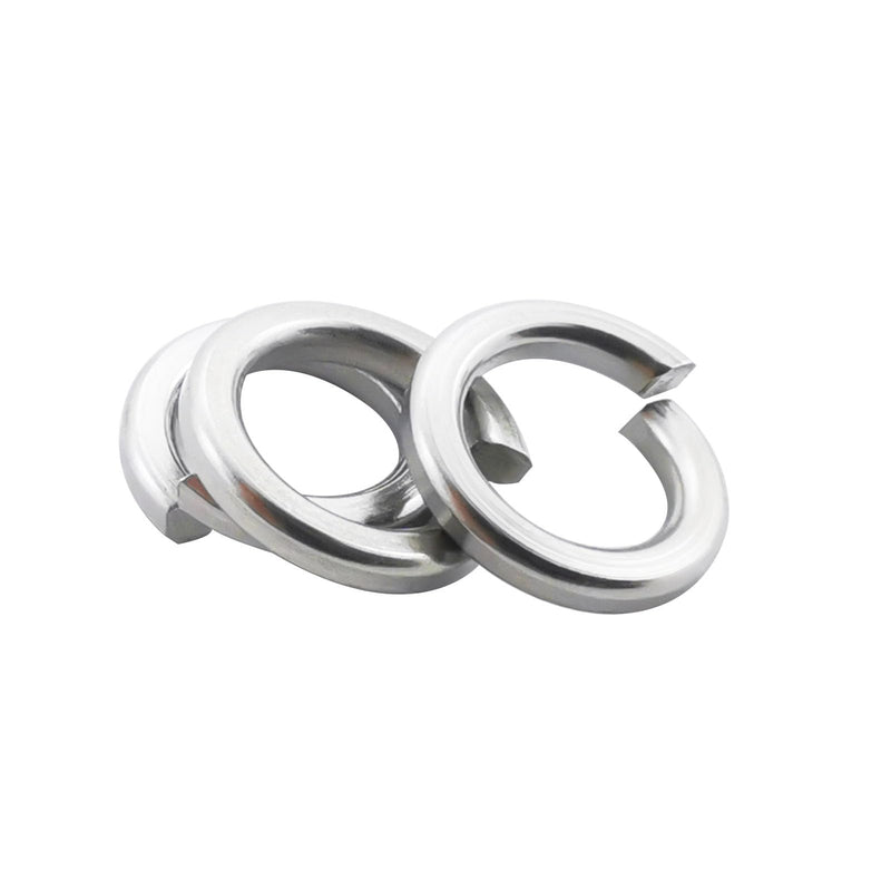 M3 Split Lock Washer,120PCS 304 Stainless Steel(18-8) Spring Lock Washers for Bolts Nuts and Screws,Silver M3 x 5 x 0.8mm -120PCS