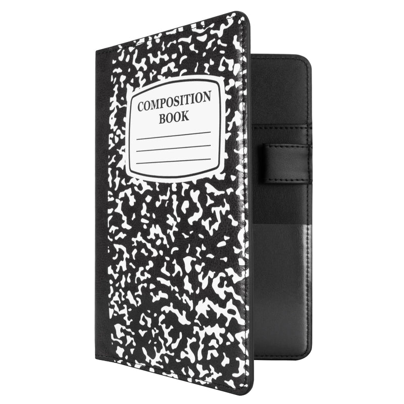 CoBak Server Book – Compact Organizer with Clear and Money Pockets, Pen Holder, Fits Apron Perfectly, Leather Waitress Book