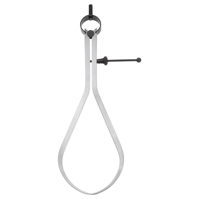 HARFINGTON Spring Joint Caliper 10 inch / 250mm Steel Adjustable Spring Outside Caliper with Solid Nut for Wood Turning Lathe Work 10"