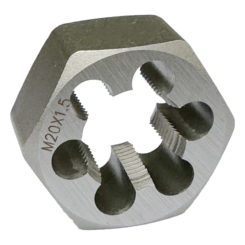 M20 x 1.5 Hex Die Rethreading Die Thread Die Carton Steel For Right Hand M20 x 1.5mm