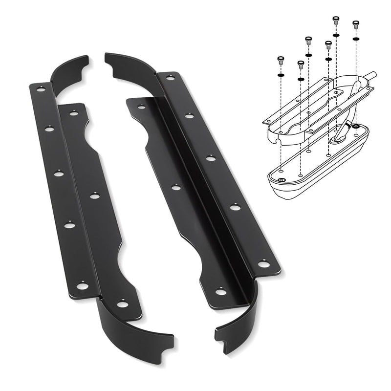 000-12602-001 Flush Mount Bracket Replace for Lowrance SS3D & TTLSCN Skimmer Flush Mount Fit for StructureScan 3D Skimmer Transducer & TotalScan Skimmer