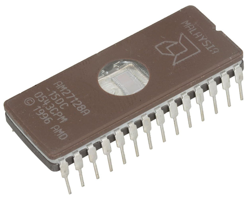 IC 27128A-15 EPROM 128K-Bit 150ns NMOS UV Erasable Electrically Programmable Memory