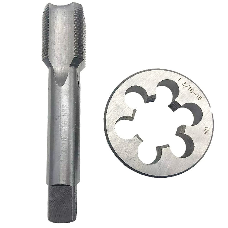 1-3/16-16 Tap and Die Set RH Tool 1 3/16x16 Right Hand 1 3/16 x 16 Thread | Straight Fluted Machine Threading Milling