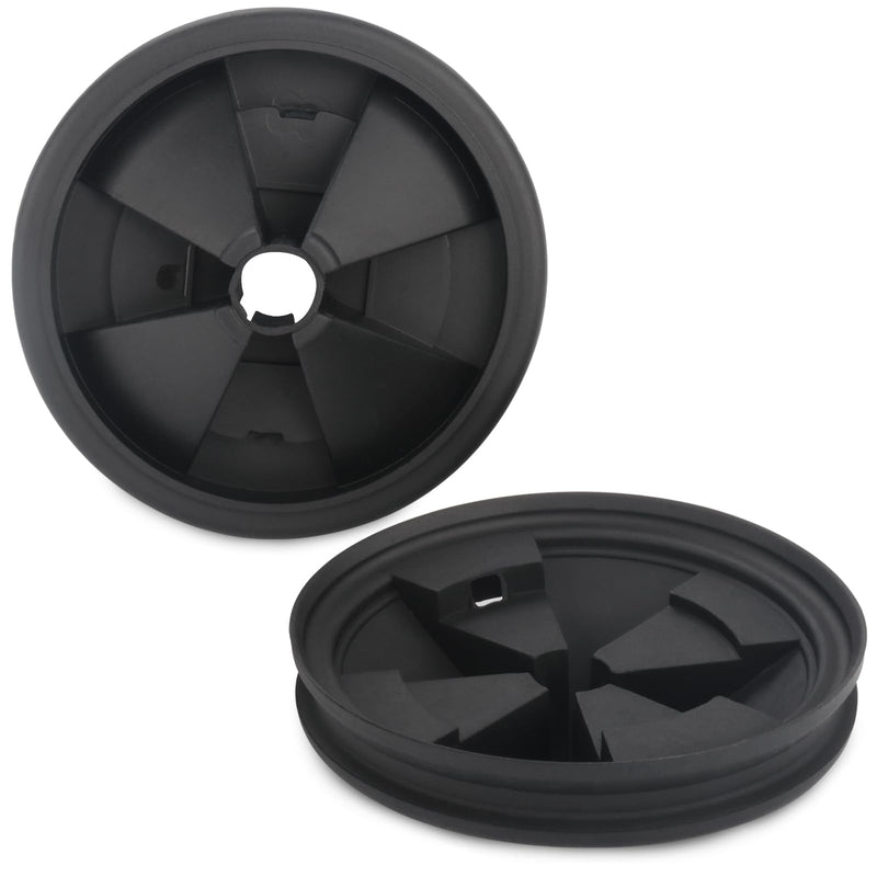 Garbage Disposal Aplash Guards Sink Baffle Drain Cover Garbage Disposal Cover 3 3/8" Inch in Diameter Garbage Disposer Accessories Compatible with InSinkErator Evolution Series, 2 Pack