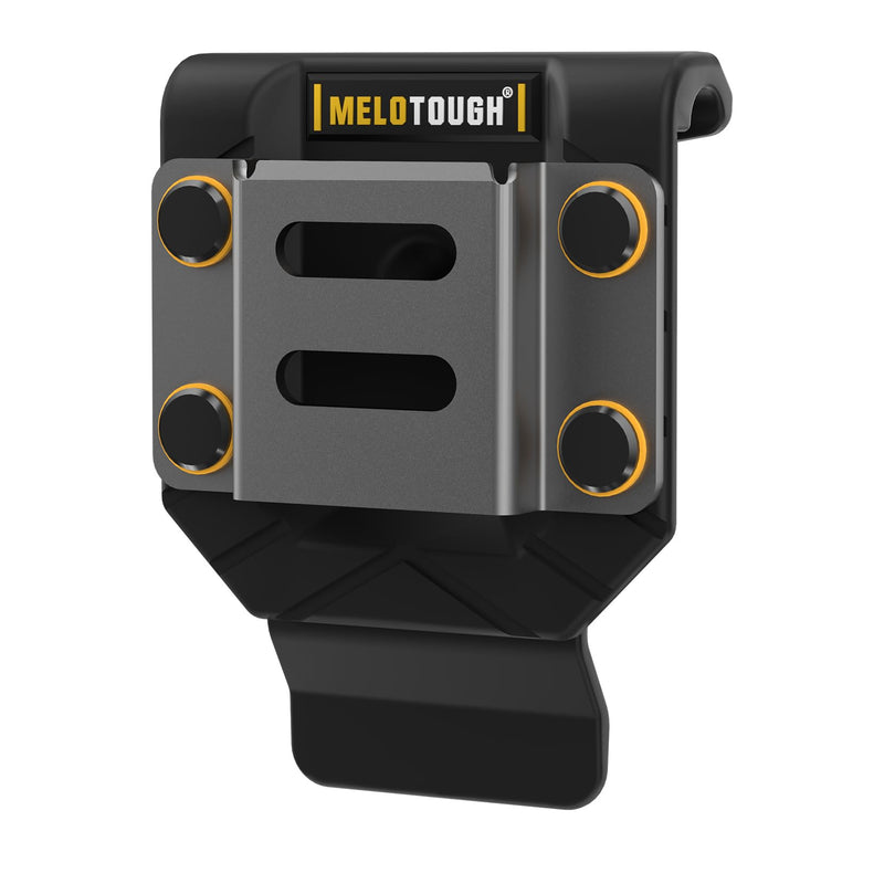 MELOTOUGH Drill Holder for Tool Belt,Drill Belt Clip,Drill Holster,Tape Measure Holder,Drill Belt Holder(Black)