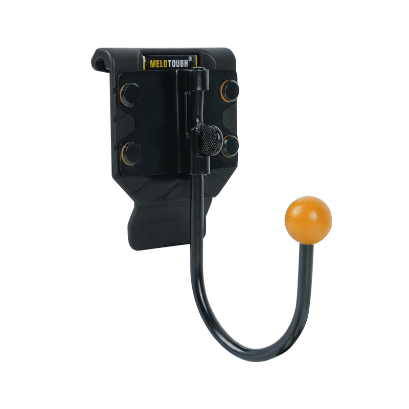 MELOTOUGH Tool Belt Hook,Tool Holster,Drill Belt Holder,Cordless Drill Holster Single (Black)