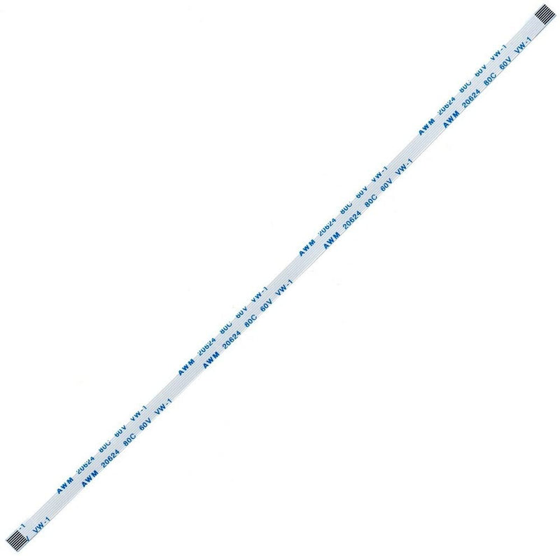 8PIN AWM VW-1 20624 80C 60V FFC FPC Flexible Flat Cable Type A Same Side (Pitch:0.5mm, Length:150mm)