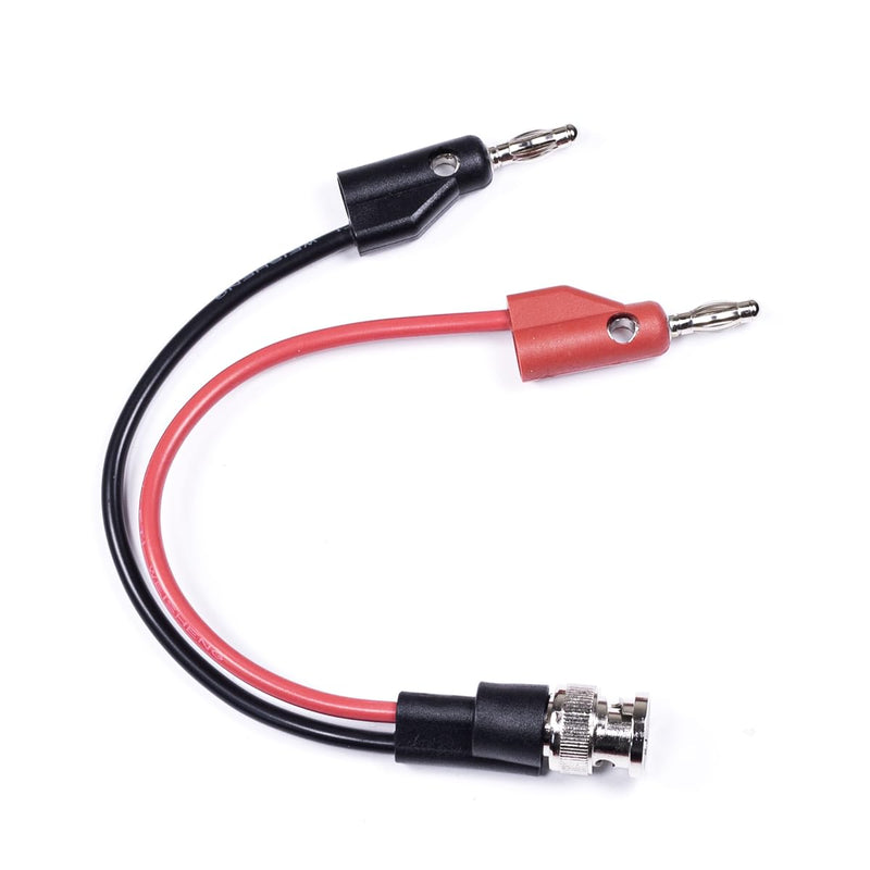 BNC Test Leads, BNC to Multi-Stacking Banana Plugs, Test Lead Breakout Cable for Multimeter, 5A Current Rating, 1 Pack Male Plug
