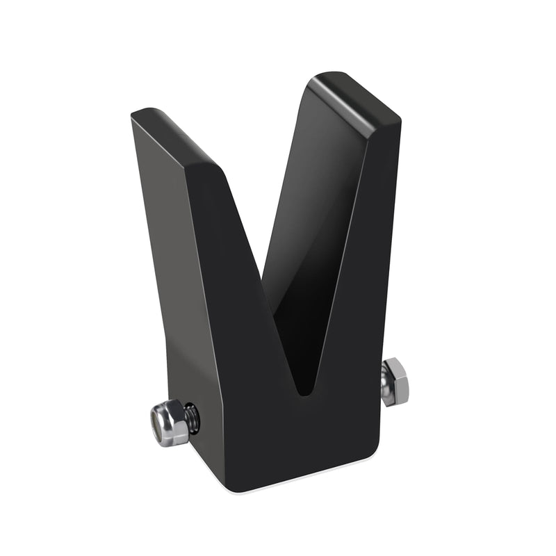 181440 Rubber Transom Saver V-Block W/Hole Compatible with Tracker Marine Y-Frame (Rubber V-Block)