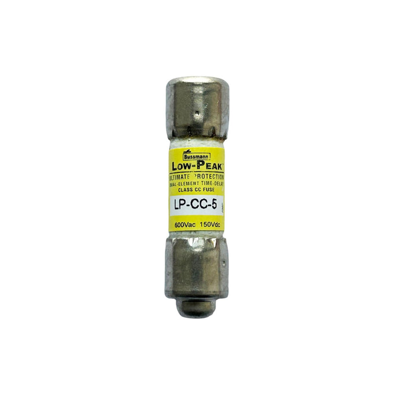 New OEM LP-CC-5 LP-CC-5A LP-CC 5A 600Vac Time Delay Fuse, Pack of 10