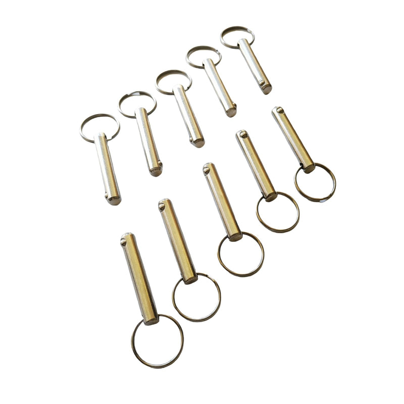 10Pcs Skyjack Safety Pin 100509 (3/8" Diameter x 2" L) Quick Release Pin Parts for Skyjack Scissor Lift