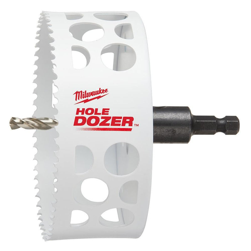 Milwaukee Electric - 4-1/2 Hole Dozer BI-Metal Hole Saw with Arbor