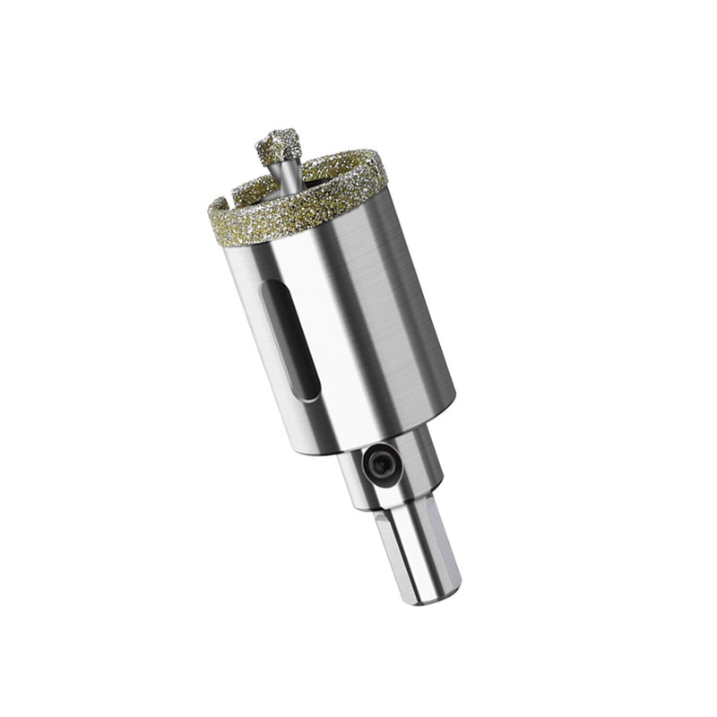 120mm Diamond Drill Bit with Pilot Bit, Tile Glass Hole Saw, Suitable for Tile, Ceramic, Glass, Porcelain, Marble, DIY Kitchen Bathroom Shower 120mm